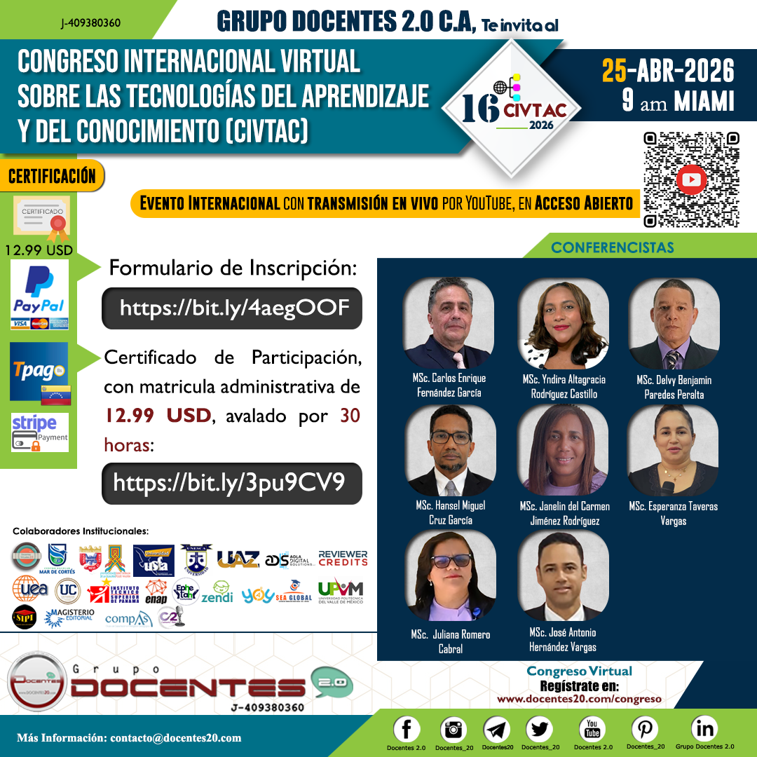 XVI CIVTAC 2026 Flyer