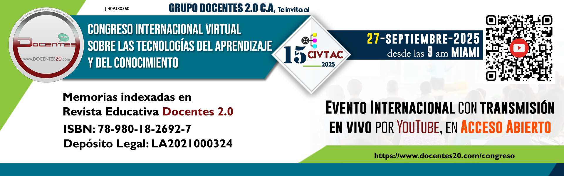 XV CIVTAC 2025 Banner