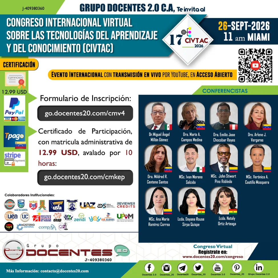 Folleto del XVII CIVTAC 2026