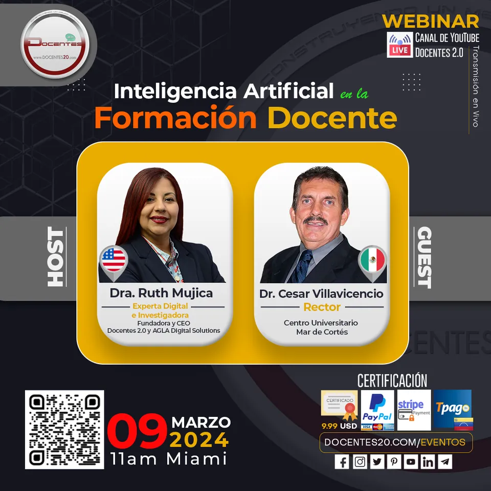 Flyer del webinar Sobre mindfulness en las aulas: potenciando el bienestar y el aprendizaje consciente