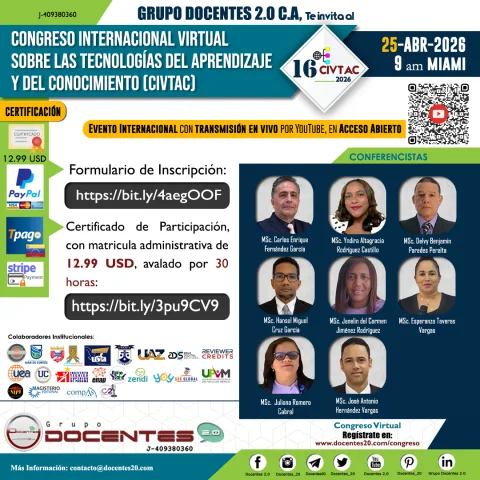 Pieza del XVI CIVTAC, congreso de Docentes 2.0
