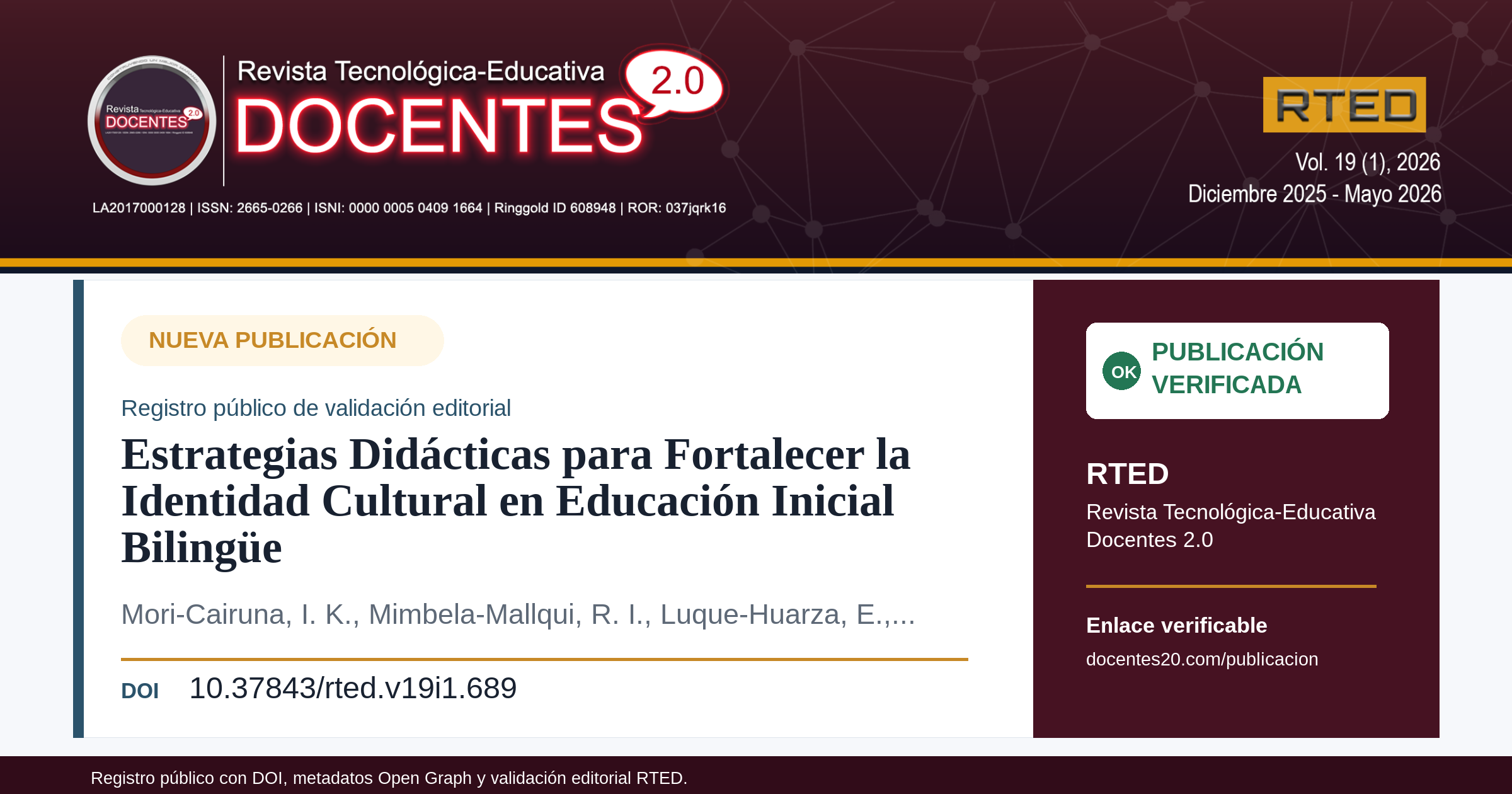 Imagen social de la publicación RTED